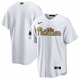 Philadelphia Phillies Blank White 2022 All-Star Cool Base Stitched Baseball Jersey,baseball caps,new era cap wholesale,wholesale hats